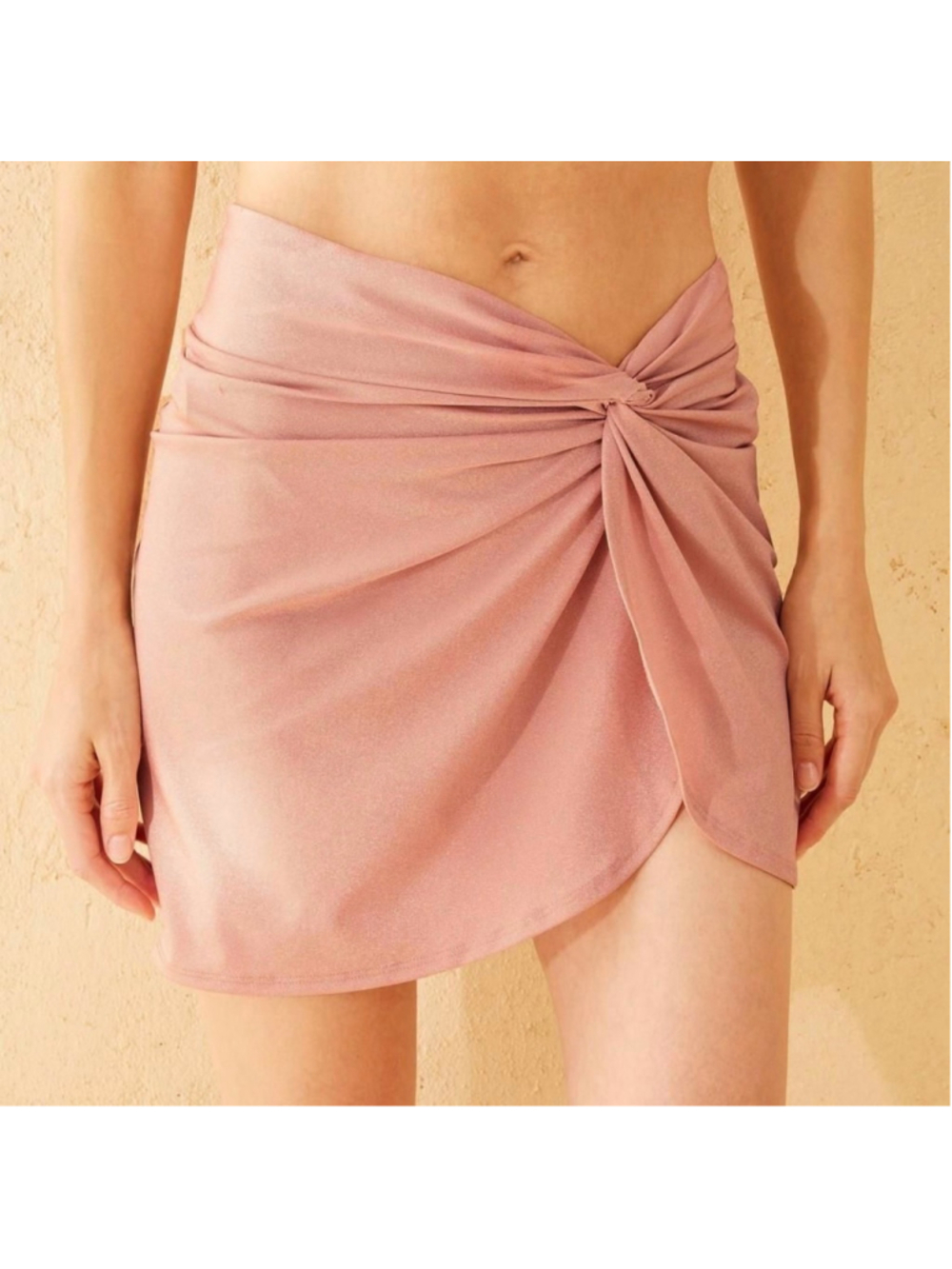 Target Pink Sarong Swim Skirt Cover-Up Women’s Medium NWT